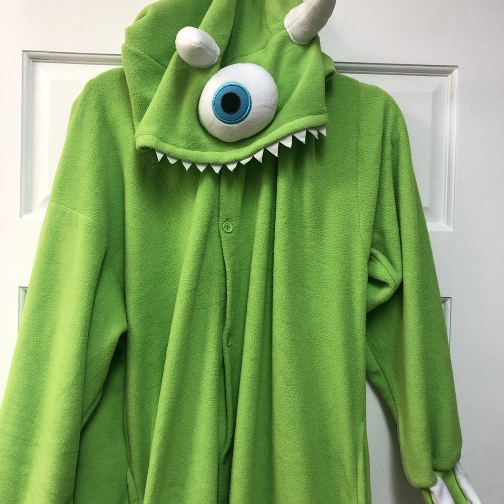 XL mens Mike from monsters Inc. costume